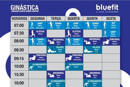 Academia Bluefit - Fernando Prestes
